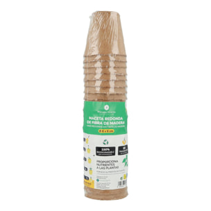 Maceta Semillero biodegradable Planeta Huerto 24 uds