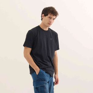 Camiseta Básica Algodón Orgánico Negra ESSENTIALS T-SHIRT BLACK