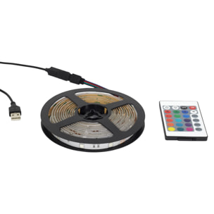 Ruban Rgb 150 Led 500cm Telecommande