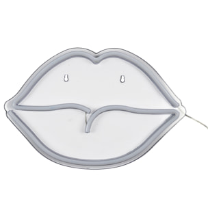 Lampe Neon Bouche Acrylique Usb