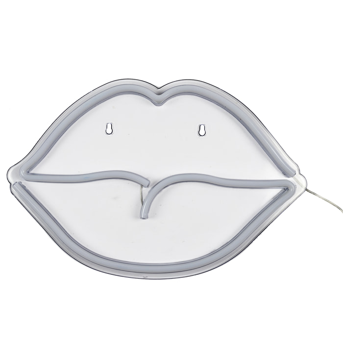 Lampe Neon Bouche Acrylique Usb