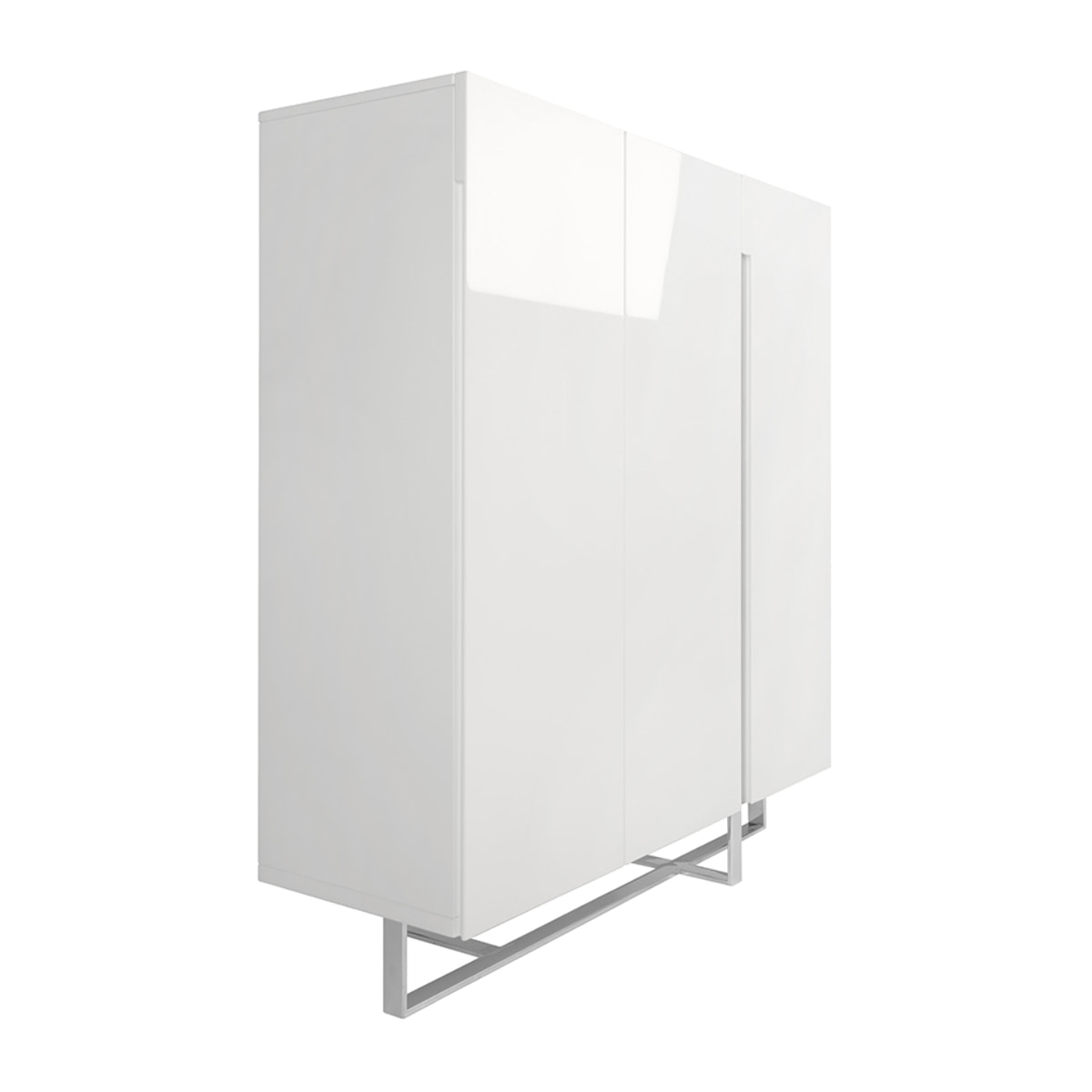 Aparador de Angel Cerda de DM y acero 120x42x135cm