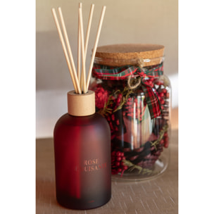 J-Line bâtonnets parfumés Accords Essentiels - Rose Séduisante - rouge - 250 ml