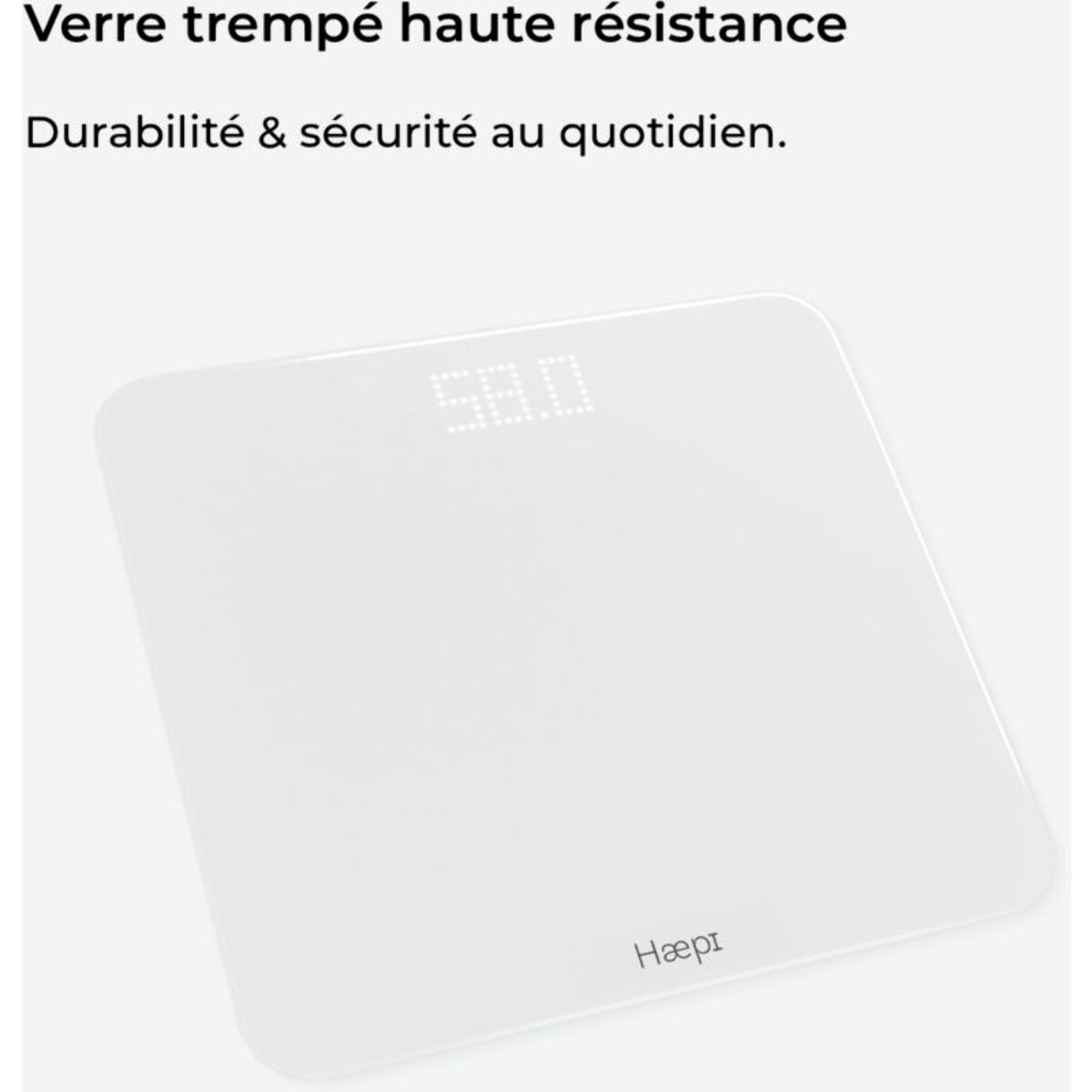 Pèse personne HAEPI Hi-Taylor-WH