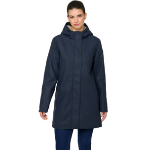 Parka YASMINE imbottito impermeabile blu navy