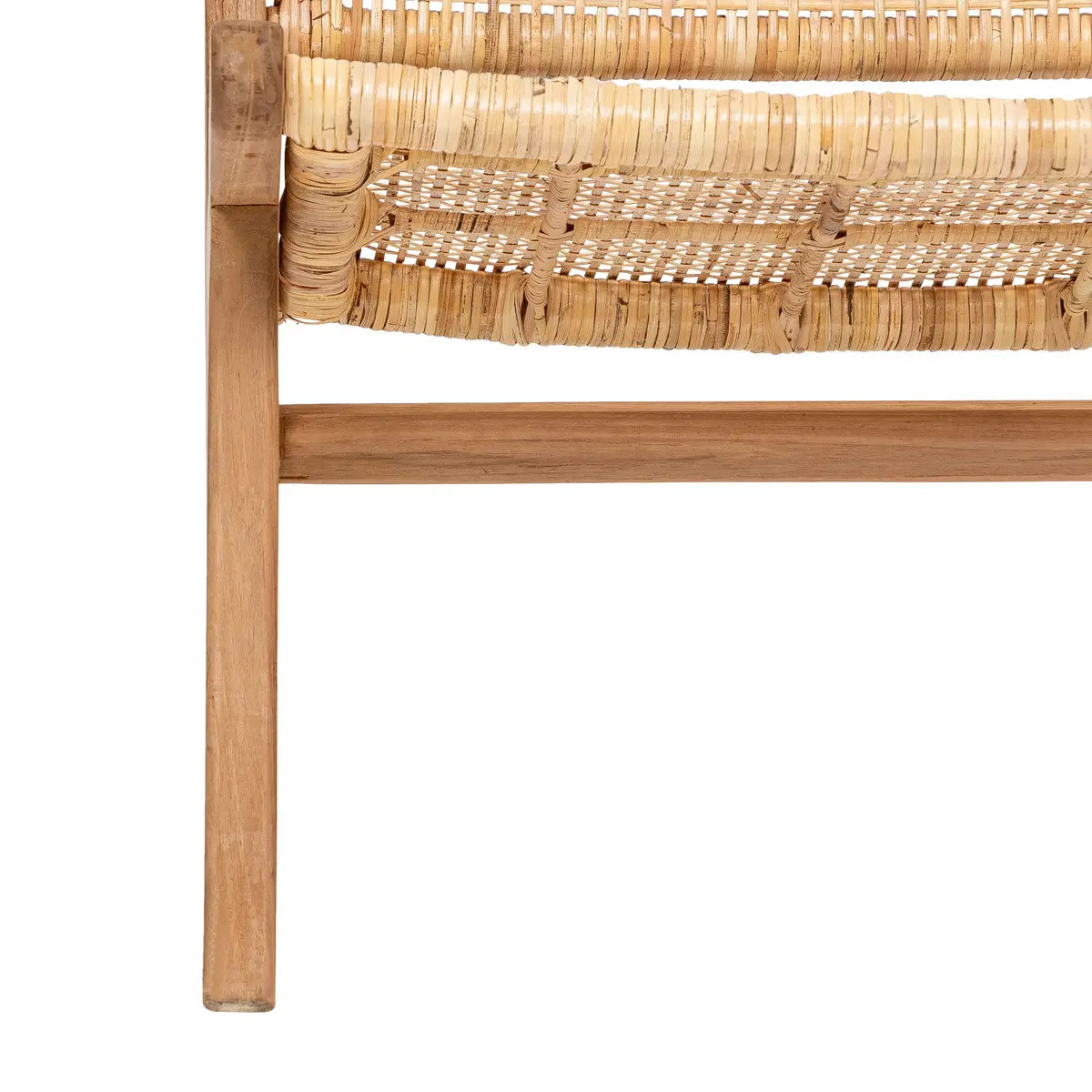Fauteuil "Timor" teck rotin