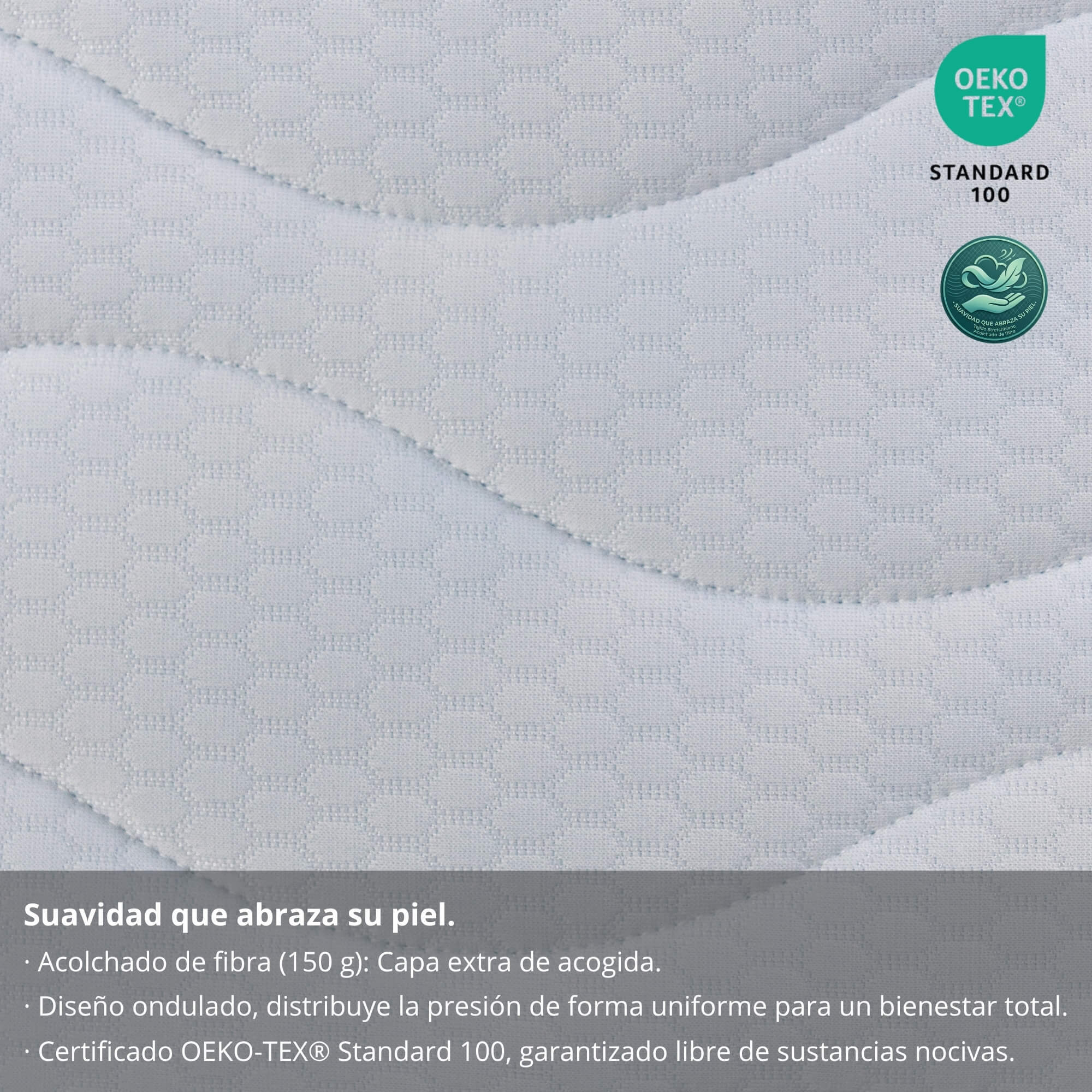 Colchón de Cuna/Maxicuna - 12 cm de altura - Ergonómico y Transpirable - Firmeza Media - Dreams