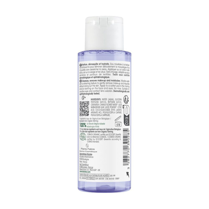 Bleuet Bio - Eau Micellaire 3-en-1 - Visage, Yeux