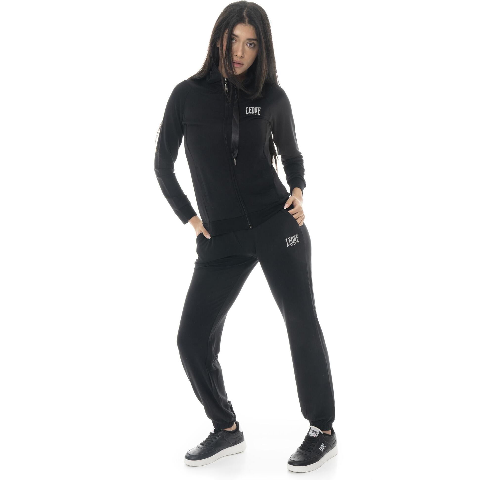 Pantalone da donna in cotone non Felpeto Leone Spring Vibes