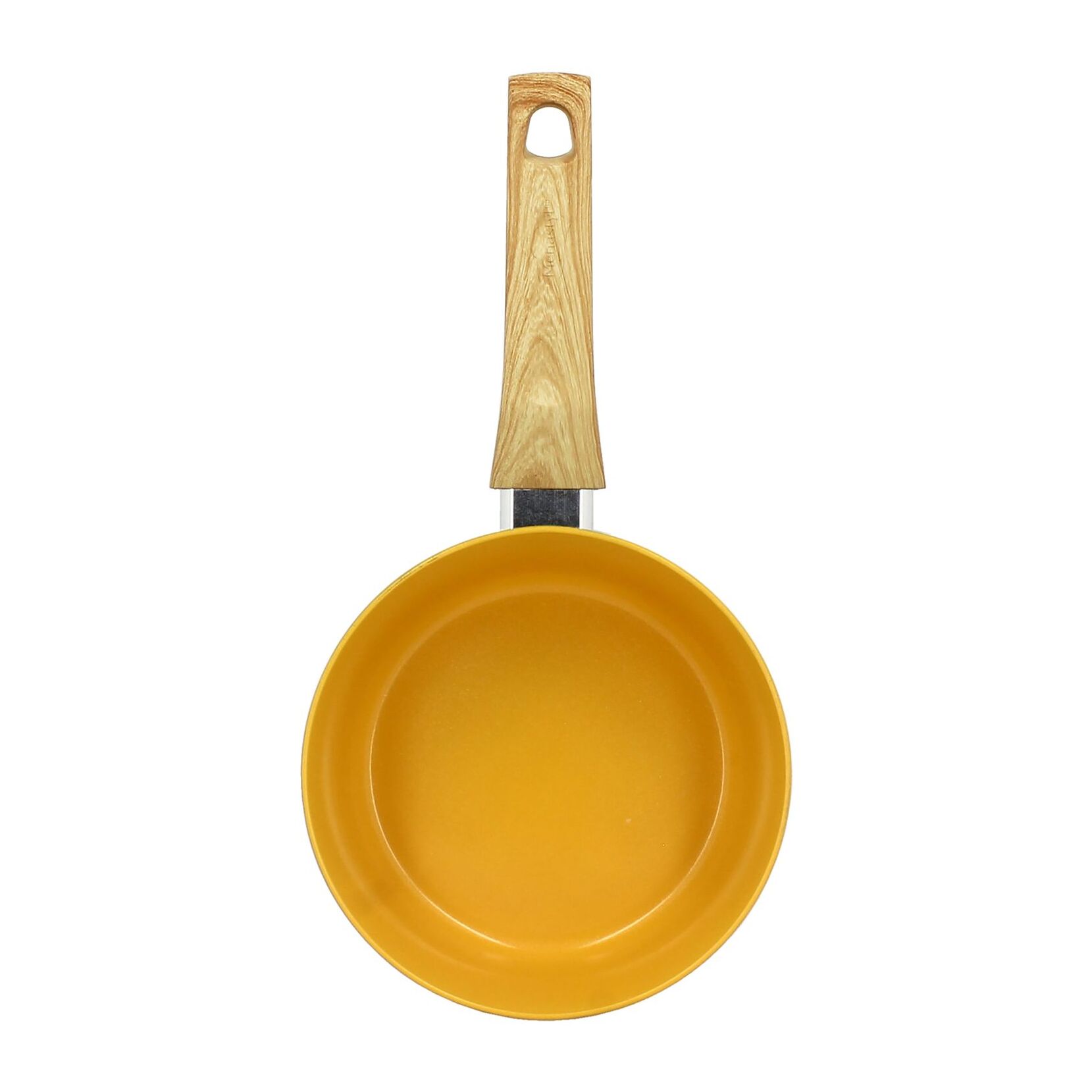 Casserole en revêtement céramique 18cm jaune - tous feux COLORAMA