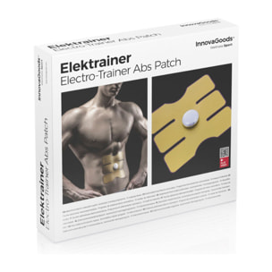 Parche Electroestimulador Abdominal Elektrainer InnovaGoods