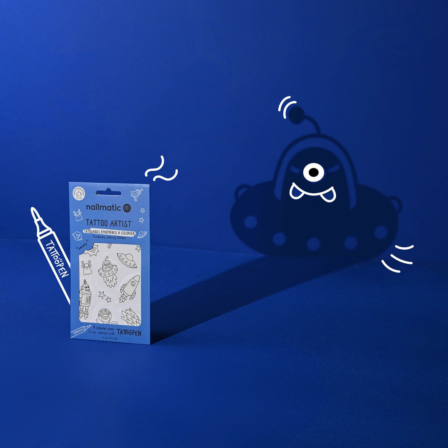 Tattoo Artist - Galaxy - Planche de Tatouage à Colorier