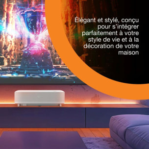 Vidéoprojecteur home cinéma EPSON EH-LS670W 4K PRO UHD, Google TV