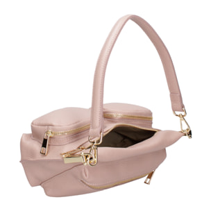 Borsa a spalla da donna In Vera pelle Made in Italy 27x14x8 cm