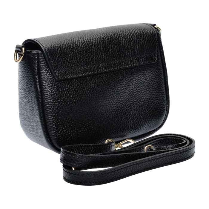 Borsa a spalla Anna Luchini Nero
