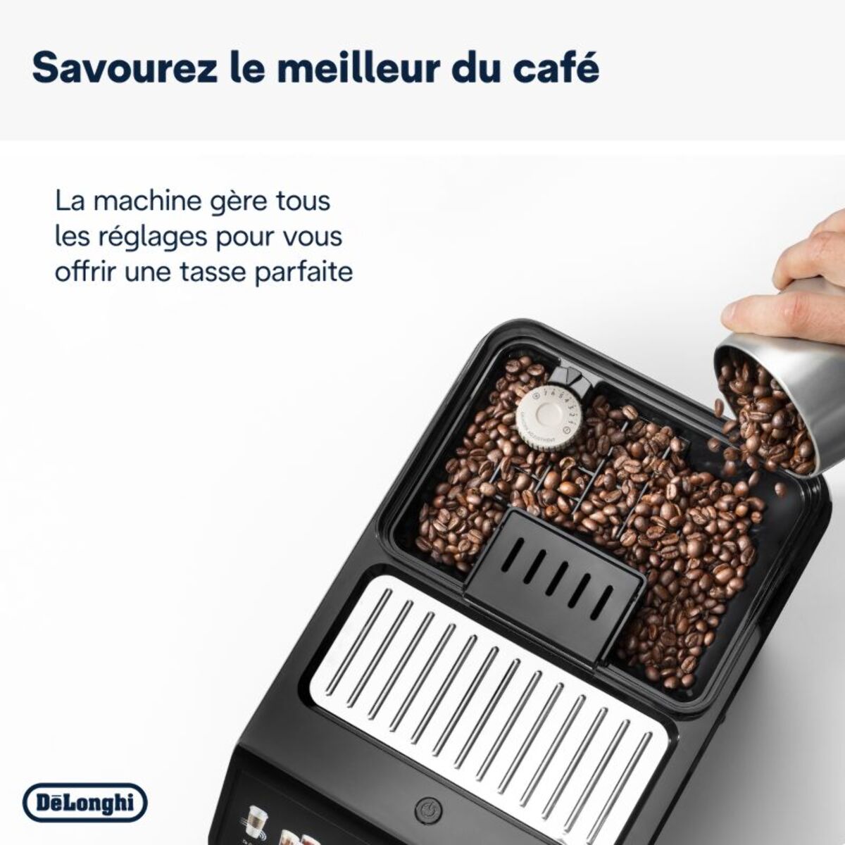 Expresso Broyeur DELONGHI ECAM450.65.G Eletta Explore Grise