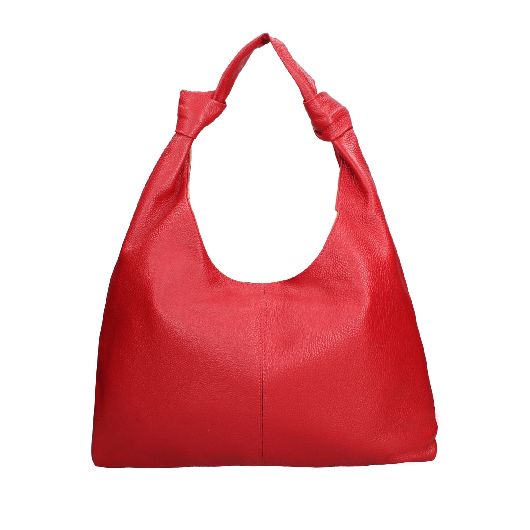 Borsa a spalla da donna Made in Italy - Modello Iduna Lux - 100% pelle - 41.0 x 28.0 x 3.0 cm