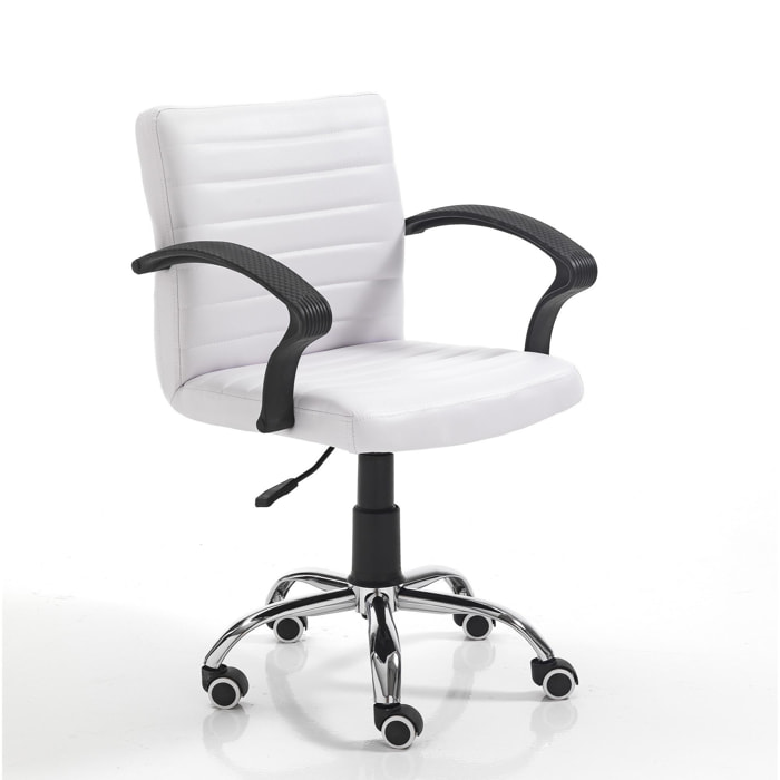 Tomasucci poltrona da ufficio PANY WHITE bianco