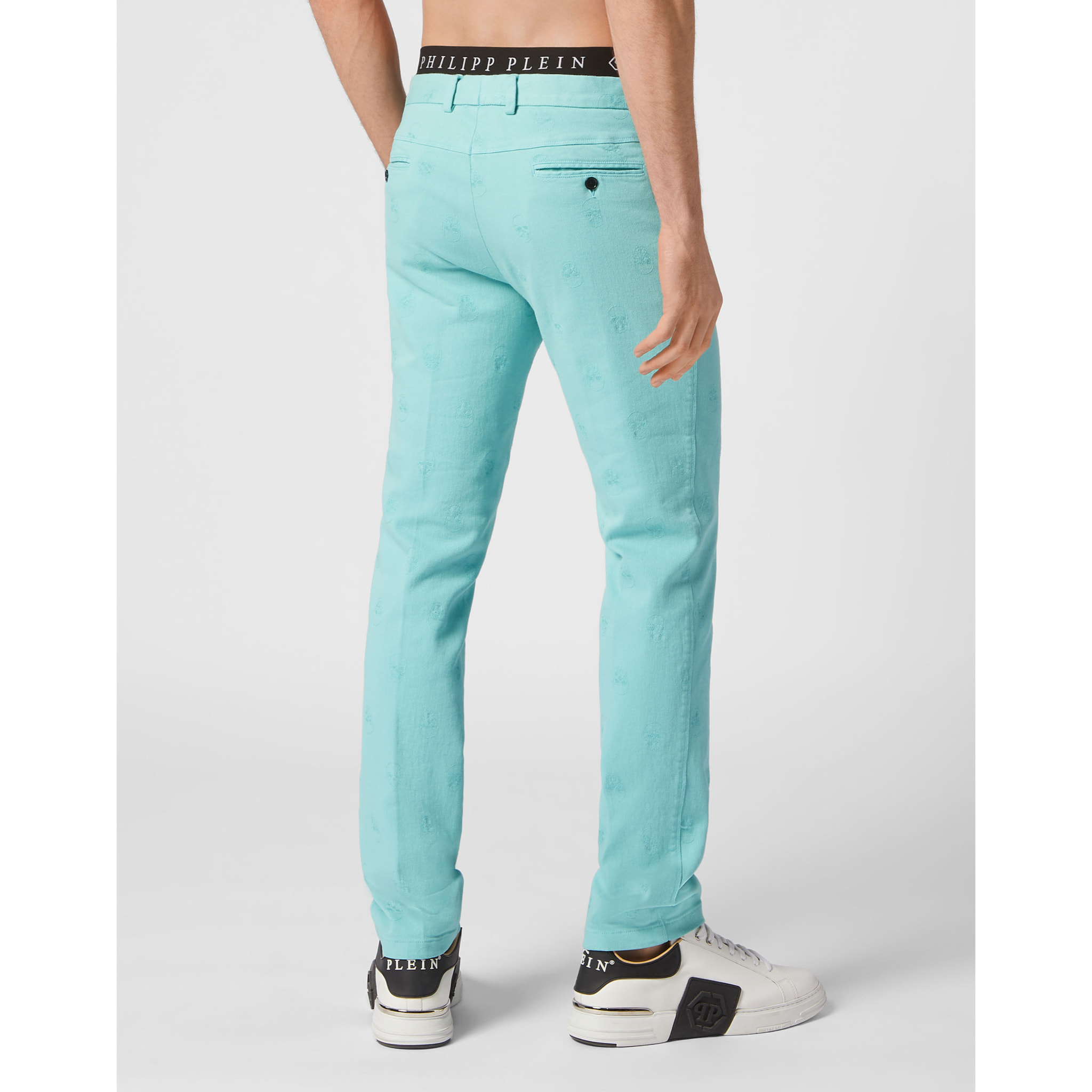 PHILIPP PLEIN Trousers Chinos fit SKULL