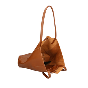 Borsa a mano da Donna Valentina in Vera Pelle Made in Italy 37x40x12,5 cm