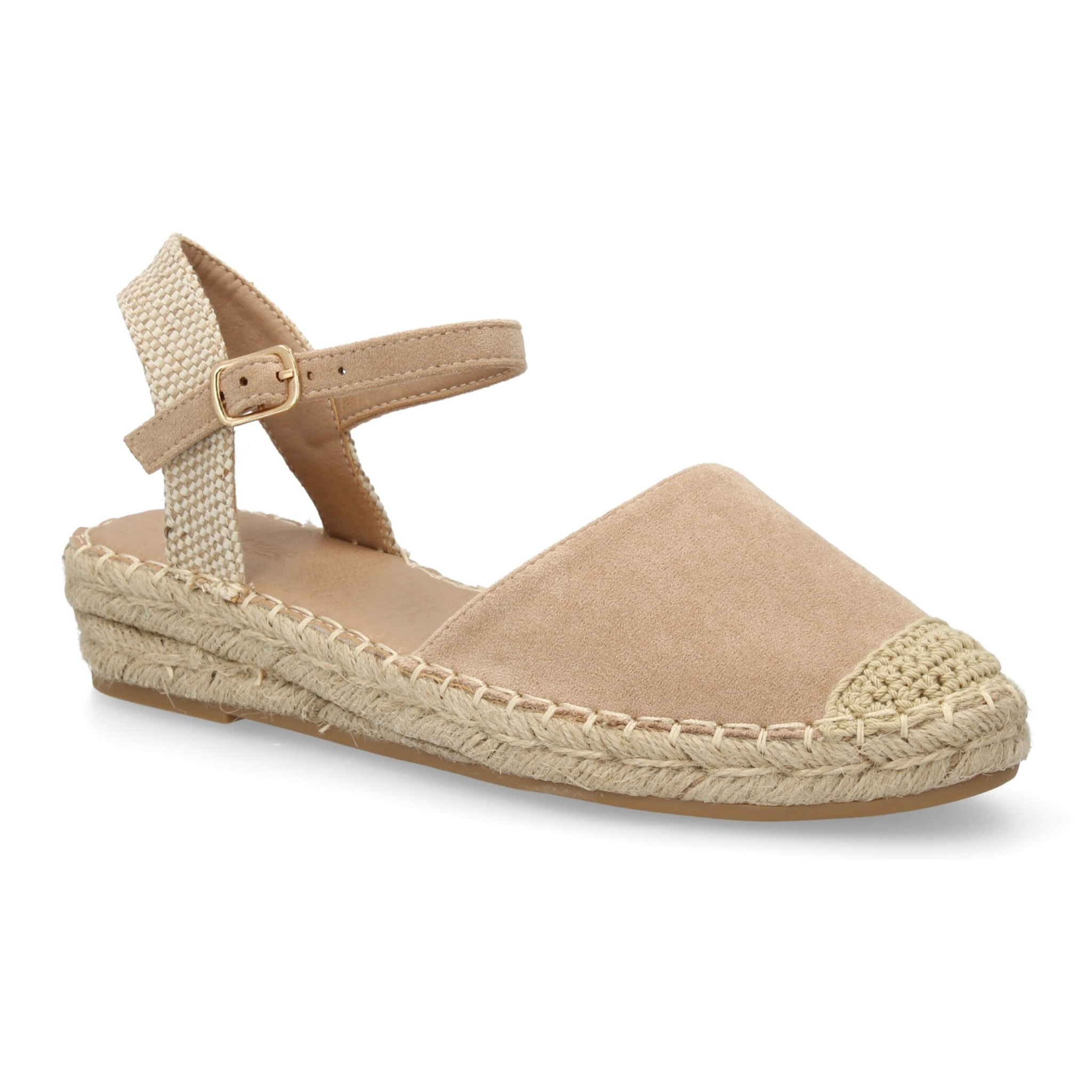 Alpargata mujer yute comoda cierre de hebilla