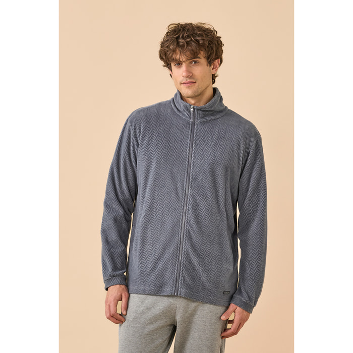 Giacca uomo micropile articolo unita. Noidinotte