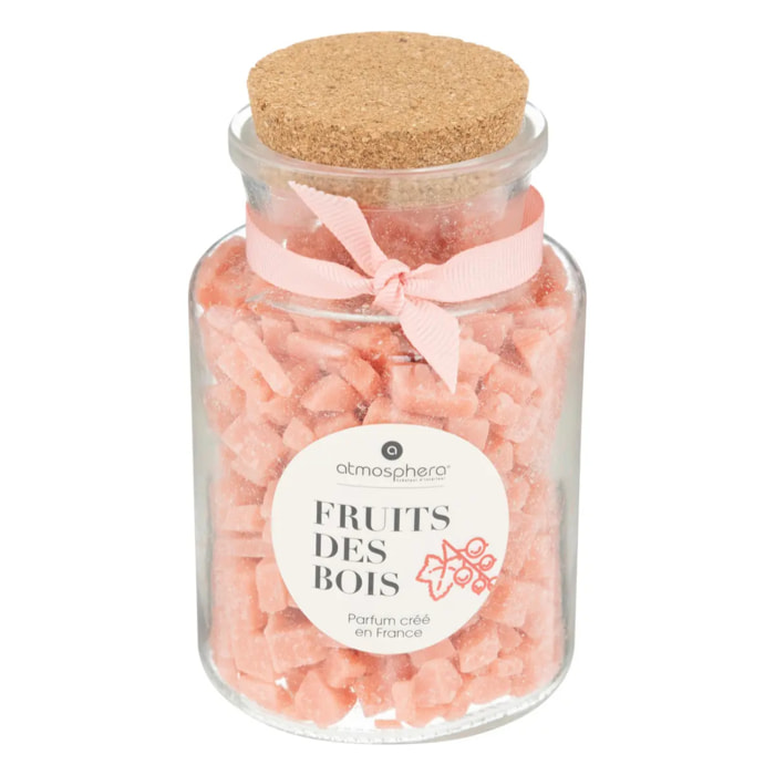 Cire parfumée "Izor" en verre 150g fruits des bois