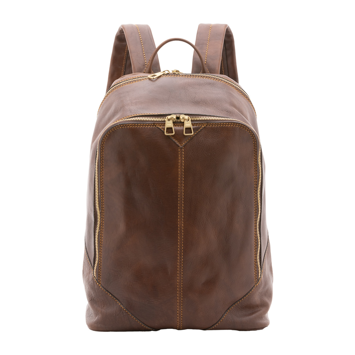 Zaino  unisex In Vera pelle Made in Italy 30x46x17 cm