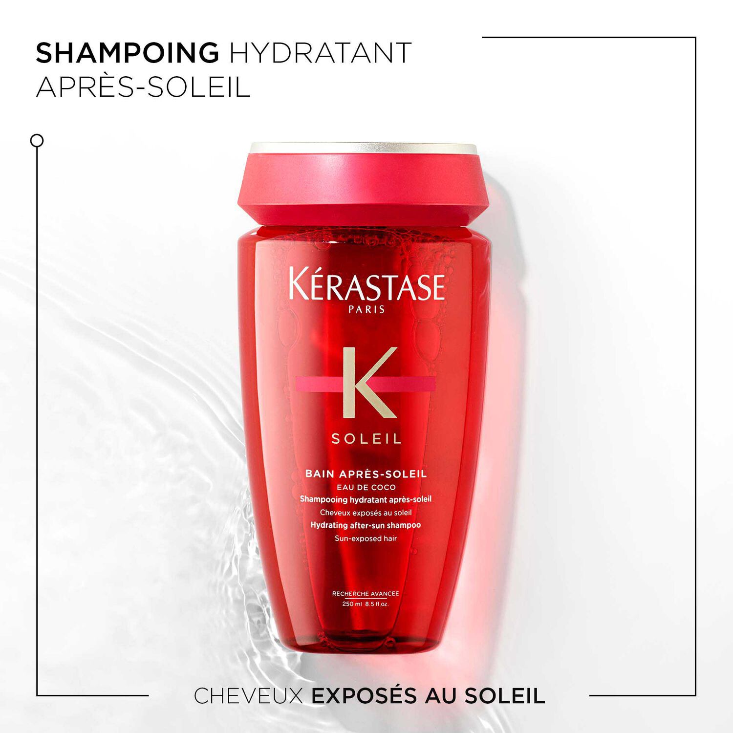 Soleil Réparation - Shampoing pour les cheveux exposés au Soleil 250 ml