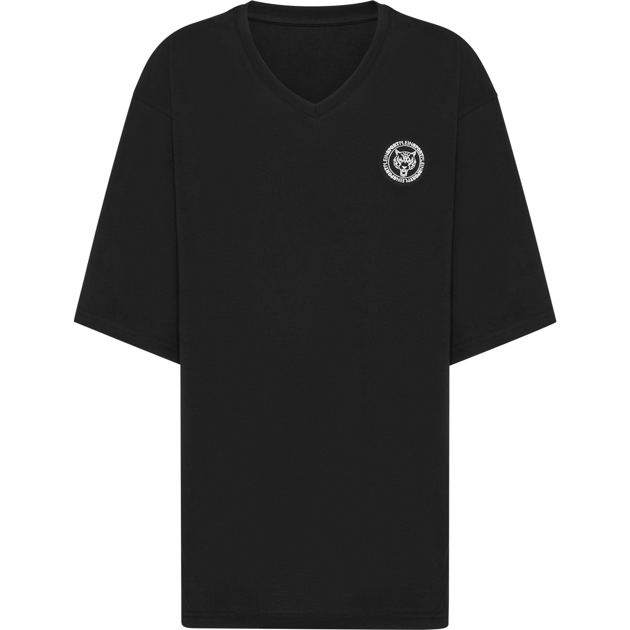 PLEIN SPORT T-shirt con scollo a V a maniche corte
