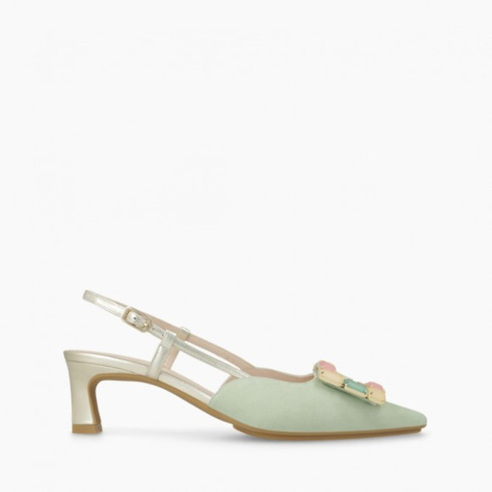 ZAPATOS DE SALÓN VERDES CHIMANE