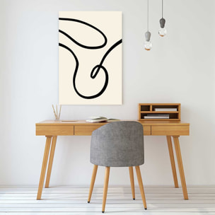Tableau line art bold I Toile imprimée