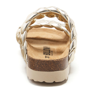 SANDALIA PLATAFORMA BILLOWY DORADO