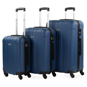 Maleta Itaca Havel Set De 3 Unidades Azul Vaquero