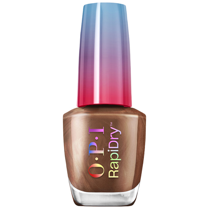 OPI RapiDry Smalto Asciugatura Rapida 0020 Marrone - Awe of a Sudden 9ml