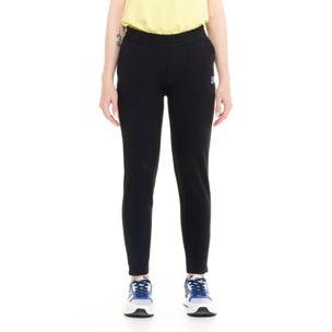 Pantalone dritto donna in felpa Training