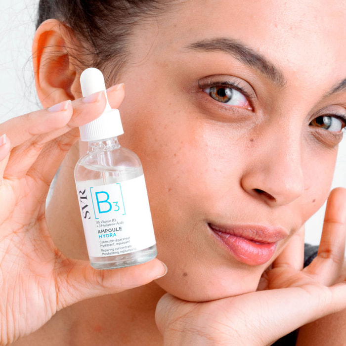 [B3] Ampoule Hydra - Concentré Réparateur - Repulpant, Anti-Rides 30 ml