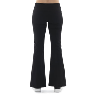 Leggings da donna scampanati Leone Black'n White