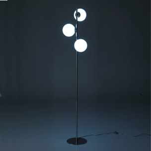 Oresteluchetta Lampada da terra ROEBUCK bianco