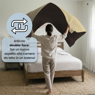 TRAPUNTINO ESTIVO ELEGANT MATRIMONIALE, BICOLORE