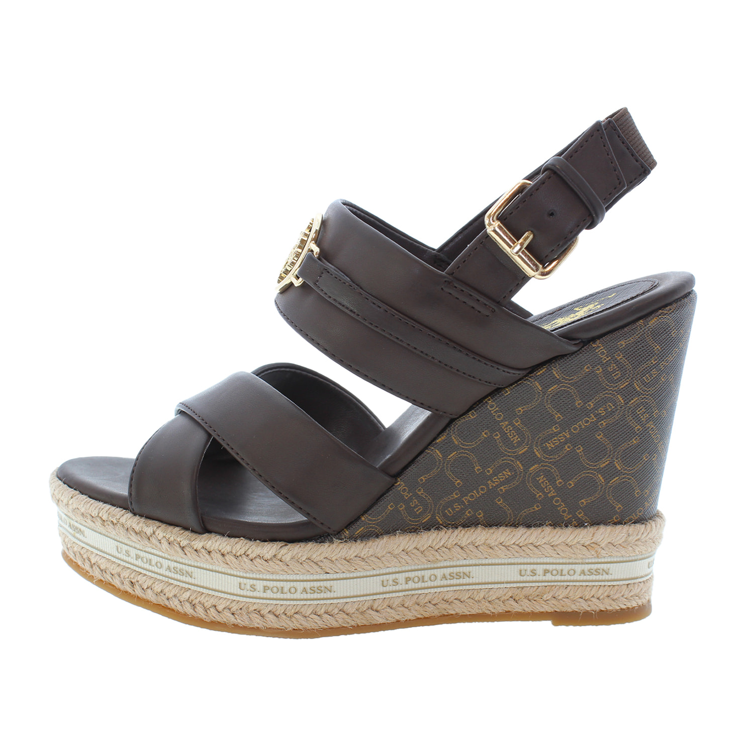 U.S. Polo Assn. - Sandali AYLIN016W-4Y1 in sintetico per donna