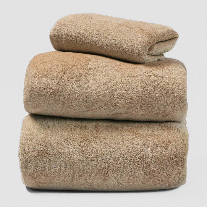 Juego de sábanas coralina lisas