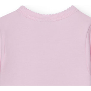 Body cruzado bebé manga larga algodón