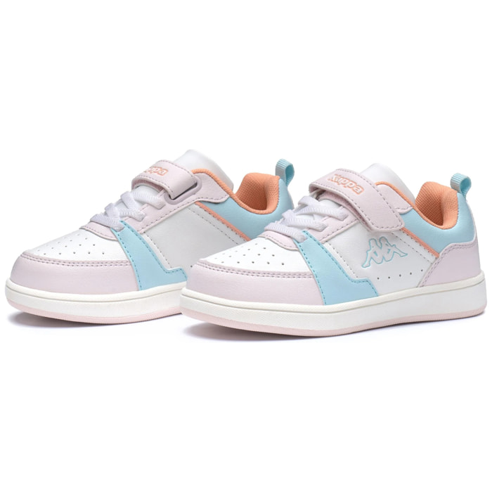 Kappa - Sneakers Bambino/a Grigio - Logo Shay Ev Kid