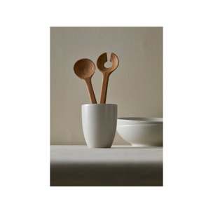 Couverts à salade 24 cm Chêne