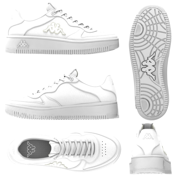 Sneakers Kappa Uomo Donna Logo Maserta 1.0 Grigio