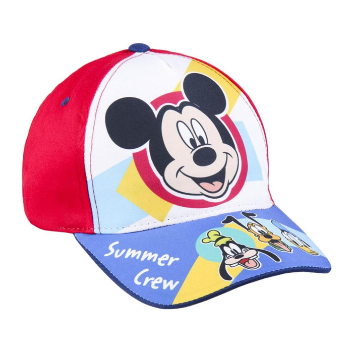 Set Cappellino ed occhiali da sole Mickey Mouse Lui Disney Multicolor