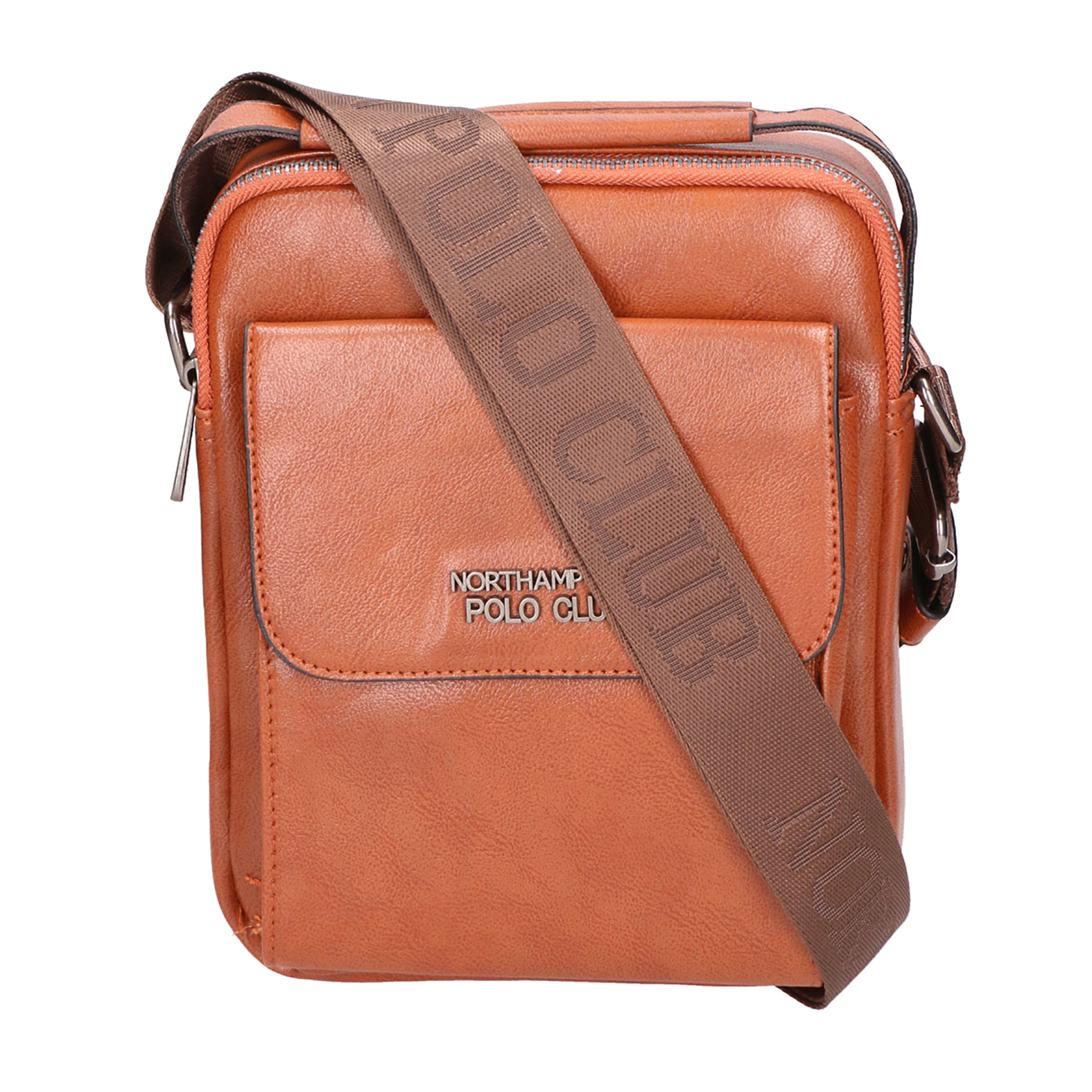 Borsa a spalla da uomo In Ecopelle Prodotto Vegano 19x23x16 cm