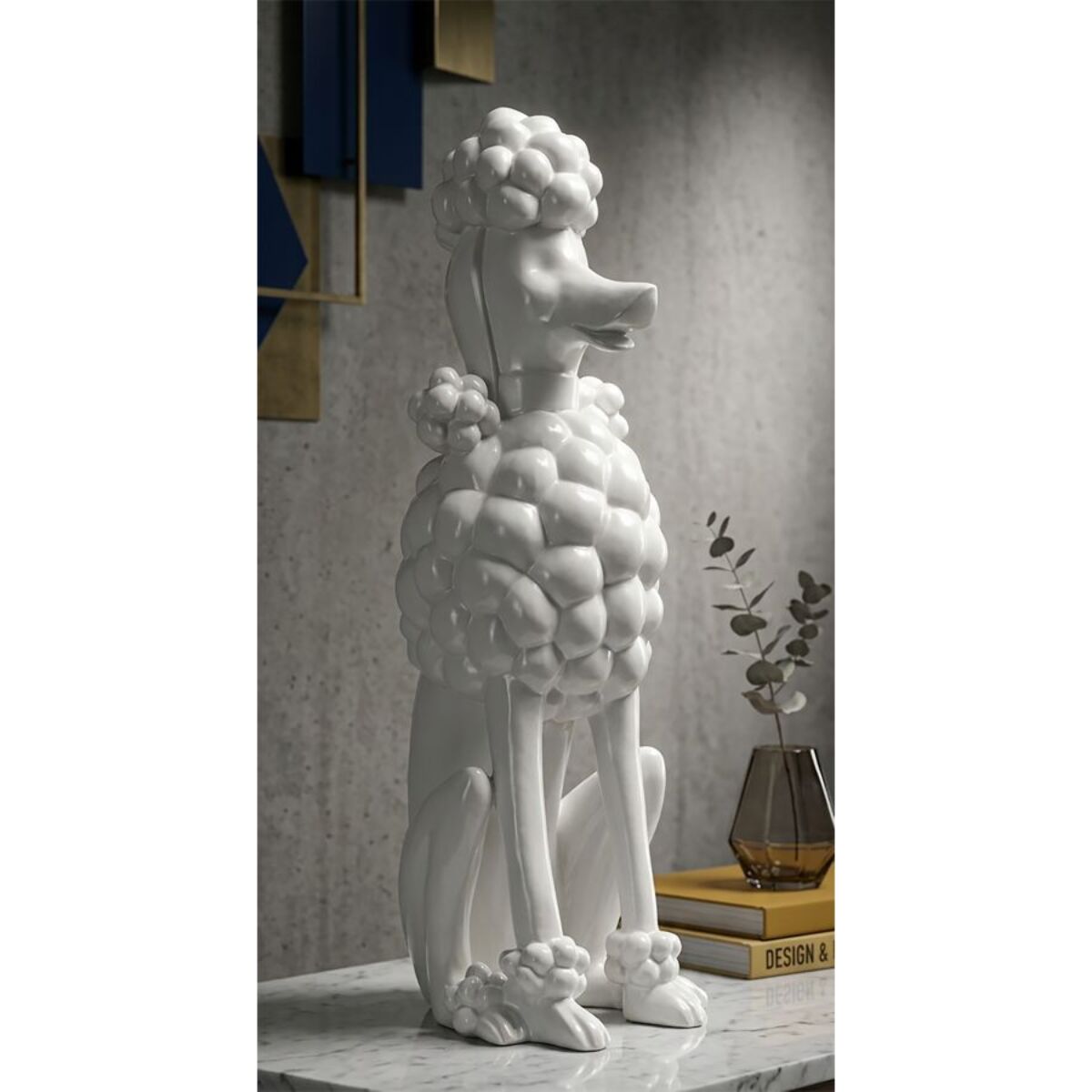 BARBONCINO WHITE CM 20X26X61