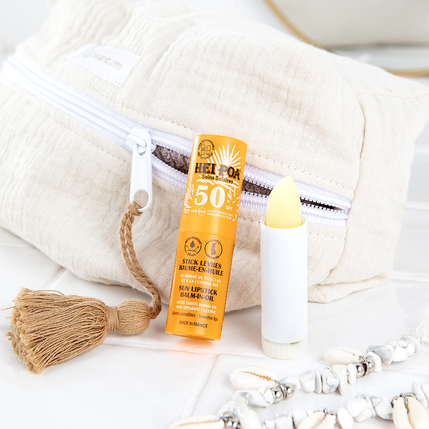 Baume-en-Huile SPF 50 - Stick Lèvres